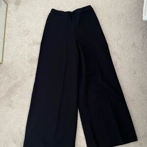 Banana Republic Elegant Black Wide-Leg Pants